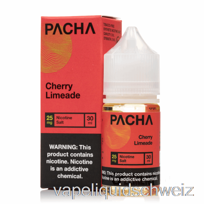 Kirschlimonade - Pacha-Salze - 30 Ml 25 Mg Vape Ohne Nikotin